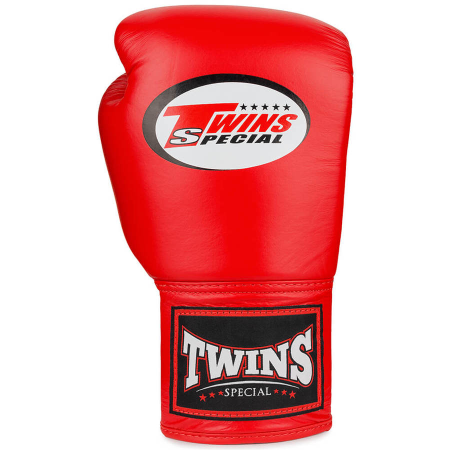 Twins Boxing Gloves BGLL1 Lace up Red