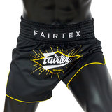 Fairtex BS1903 Black Focus Muay Thai Shorts Fairtex BS1903 Black Focus Muay Thai Shorts