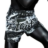 Fairtex BS1949 Grunge Black Muay Thai Shorts Fairtex BS1949 Grunge Black Muay Thai Shorts