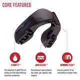 SafeJawz Black Intro Series Muay Thai Mouthguard SafeJawz Black Intro Series Muay Thai Mouthguard
