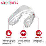 SafeJawz Clear Intro Series Muay Thai Mouthguard SafeJawz Clear Intro Series Muay Thai Mouthguard