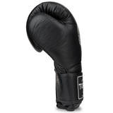 Topking Black Super Leather Muay Thai Gloves Topking Black Super Leather Muay Thai Gloves