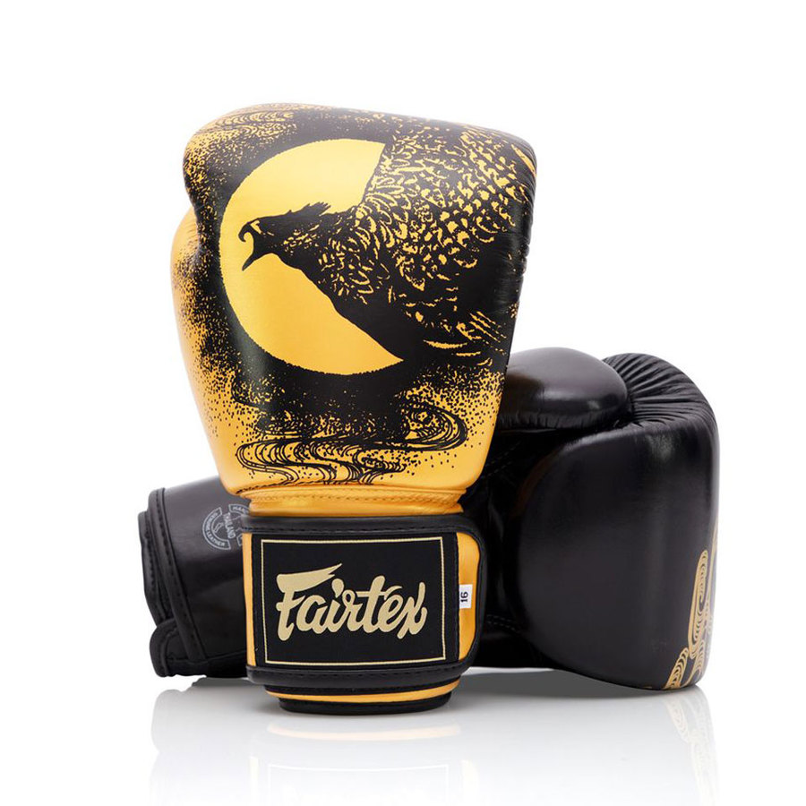 Fairtex Boxing Gloves Harmony Six Black Gold