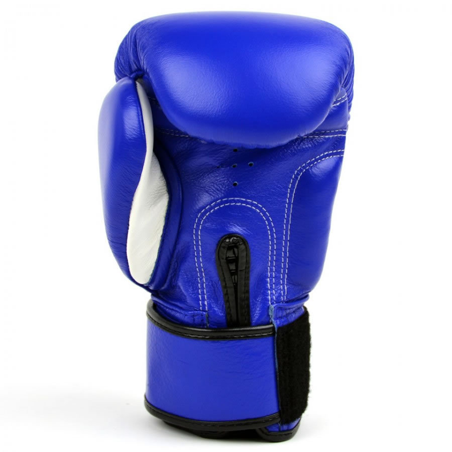 MTG Pro Blue Velcro Boxing Gloves