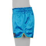 Boon Sport Light Blue Retro Muay Thai Shorts Boon Sport Light Blue Retro Muay Thai Shorts