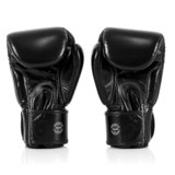 Fairtex Black X ONE Leather Muay Thai Gloves Fairtex Black X ONE Leather Muay Thai Gloves