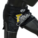 Fairtex BS1708 Black Muay Thai Shorts Fairtex BS1708 Black Muay Thai Shorts