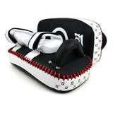 Fairtex KPLC5 Black-White Light Weight Muay Thai Kick Pads Fairtex KPLC5 Black-White Light Weight Muay Thai Kick Pads