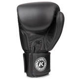 King Pro Black Leather Muay Thai Gloves King Pro Black Leather Muay Thai Gloves