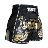 TUFF MSC120 Twin Tiger Black Muay Thai Shorts TUFF MSC120 Twin Tiger Black Muay Thai Shorts
