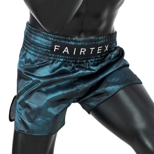 Fairtex Muay Thai Shorts / Slim Cut / Green Stealth