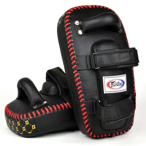 Fairtex KPLC5 Black Light Weight Muay Thai Kick Pads | TBS