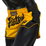 Fairtex BS1701 Yellow Muay Thai Shorts Fairtex BS1701 Yellow Muay Thai Shorts