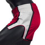 Fairtex BS1704 Red & White Muay Thai Shorts Fairtex BS1704 Red & White Muay Thai Shorts