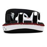 Fairtex KPLC5 Black-White Light Weight Muay Thai Kick Pads Fairtex KPLC5 Black-White Light Weight Muay Thai Kick Pads