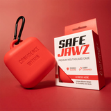 SAFEJAWZ Red Premium Siicone Mouthguard Case SAFEJAWZ Red Premium Siicone Mouthguard Case