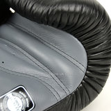 Twins BGVL6 Black & Grey Deluxe Sparring Muay Thai Gloves Twins BGVL6 Black & Grey Deluxe Sparring Muay Thai Gloves