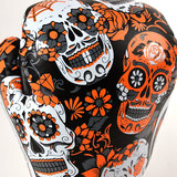 Twins FBGVL3-52 Orange Skull Muay Thai Gloves Twins FBGVL3-52 Orange Skull Muay Thai Gloves