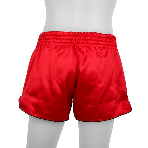  Boon Sport Muay Thai Shorts / Retro / Red