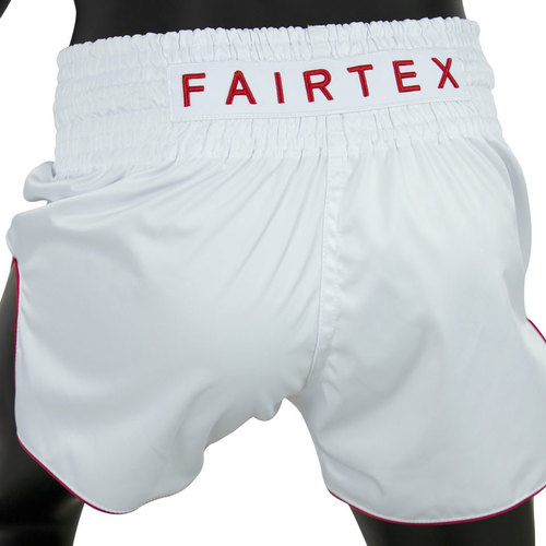 Fairtex Muay Thai Shorts / Slim Cut / Satoru White