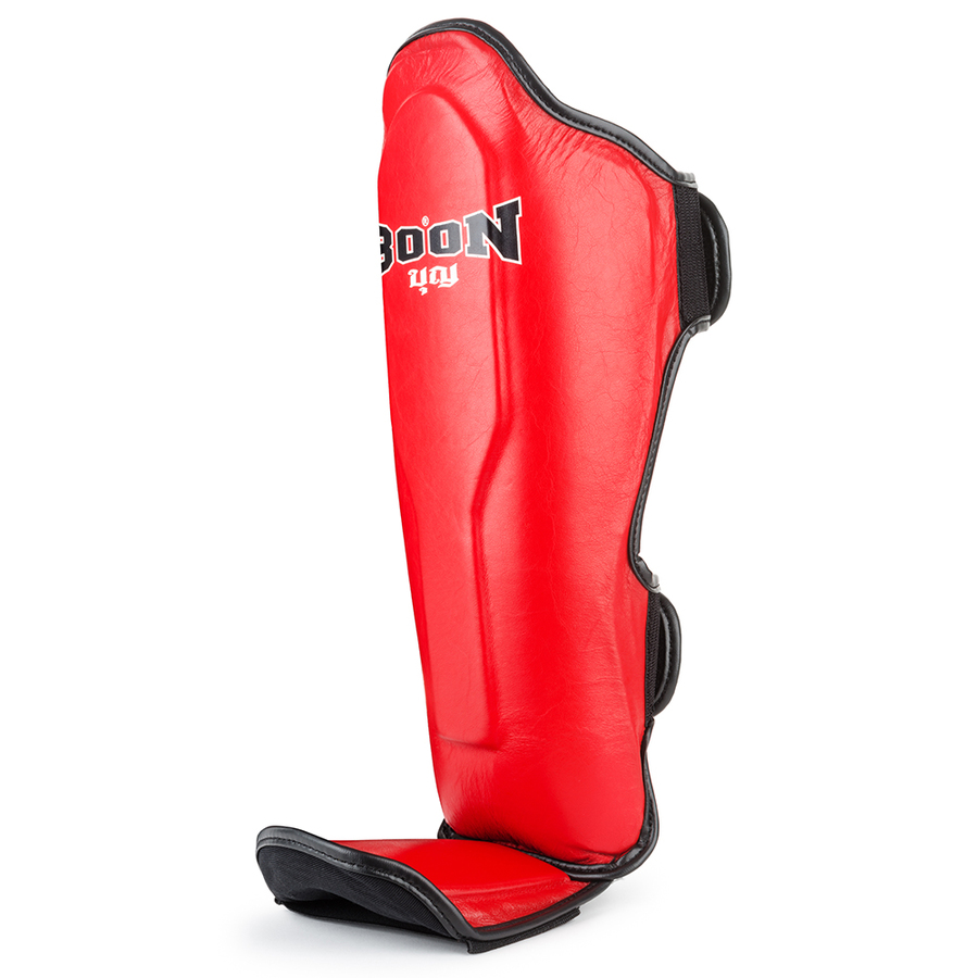 Boon Sport Shin Guards / Red
