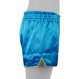 Boon Sport Light Blue Retro Muay Thai Shorts Boon Sport Light Blue Retro Muay Thai Shorts