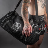 Topking Black & Grey Max Vent Mesh Muay Thai Gym Bag Topking Black & Grey Max Vent Mesh Muay Thai Gym Bag