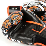 Twins FBGVL3-52 Orange Skull Muay Thai Gloves Twins FBGVL3-52 Orange Skull Muay Thai Gloves