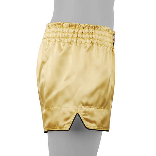 Boon Sport Muay Thai Shorts / Retro / Gold