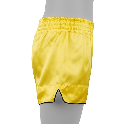 Boon Sport Muay Thai Shorts / Retro / Yellow